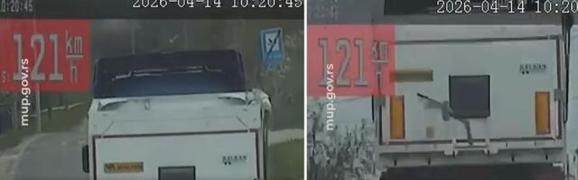UŽAS U NASILJU: Kamion išao 121 km/h, vozač pod dejstvom kokaina (VIDEO)