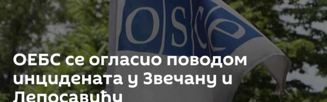 ОЕБС се огласио поводом инцидената у Звечану и Лепосавићу