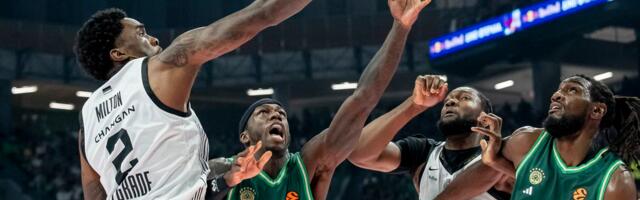 Partizan u crnoj rupi četvrtu utakmicu zaredom: Crno-beli lomljeni u serijama, na 2:77