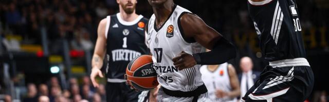 Dabl-dabl Isaka Bonge i ples Karlika Džonsa za Partizanovo osvajanje Bolonje (Foto)