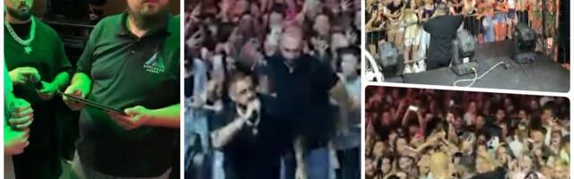 DRAMA NA SAJFEROVOM KONCERTU! Nestala struja, fanovi krenuli ka bini – ograda umalo popustila, obezbeđenje reagovalo! (VDEO)