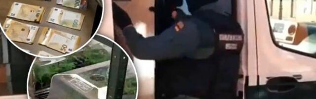 (VIDEO) UHAPŠEN SRBIN U ŠPANIJI! Zaplenjena veća količina droge i novca