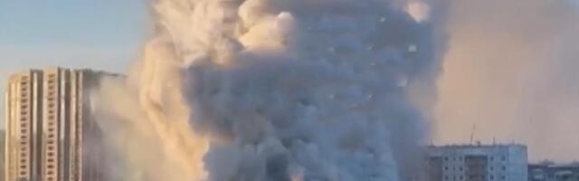 POŽAR NA RUSKOM FAKULTETU, HITNO EVAKUISANO 670 STUDENATA: Gust dim progutao zgradu, havariju izazvao KRATAK SPOJ! (VIDEO)