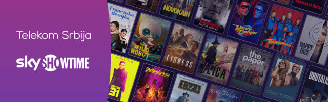 SkyShowtime i Telekom Srbija donose svetski poznate filmove, emisije i originalne serije publici širom Srbije
