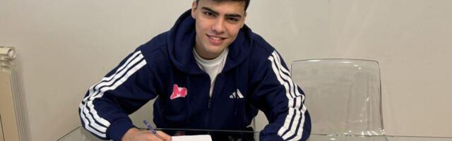 TATA MOŽE DA BUDE PONOSAN NA SVOG NASLEDNIKA! Sin Predraga Danilović potpisao prvi profesionalni ugovor sa Megom!