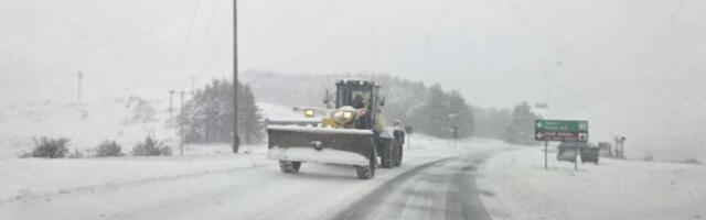 Sneg veje celo jutro, ovaj deo Srbije OKOVAN: Na putevima HAOS, drveća padaju, domaćinstva bez struje!