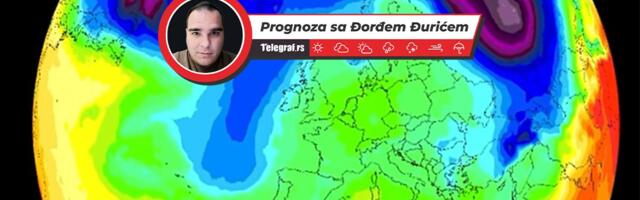 Evo šta nam danas i sutra dolazi sa istoka Evrope, a onda totalni PREOKRET vremena: Ovo je detaljna prognoza