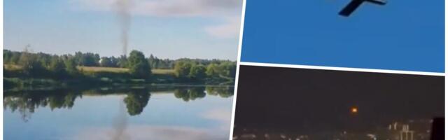 NOVI NAPAD UKRAJINE NA MOSKOVSKU OBLAST! Masovni udar dronovima, Kijev tvrdi da je pogođen satelitski komunikacioni centar, poginula šestomesečna beba (VIDEO)
