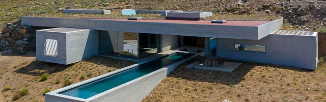 Moderna kuća na grčkom ostrvu Tinos