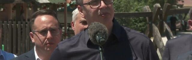 Vučić: U put Studenica - Rudno uloženo šest miliona evra, država je u boljem stanju nego što je ikada bila, ulaže se svuda