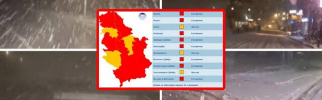 SNEG U SRBIJI ZA MANJE OD 24 ČASA Temperatura pada za 20 STEPENI, spremite se za vremenski UDAR