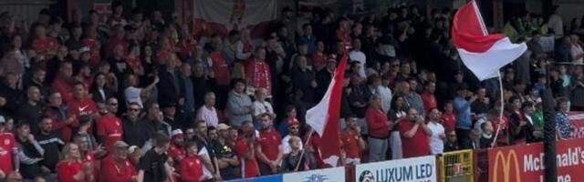 Zvezdu dočekalo ludilo na tribinama u Severnoj Irskoj! /VIDEO/