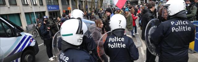Belgijske vlasti blokirale “konvoj slobode”; Policija privela mnoge demonstrante