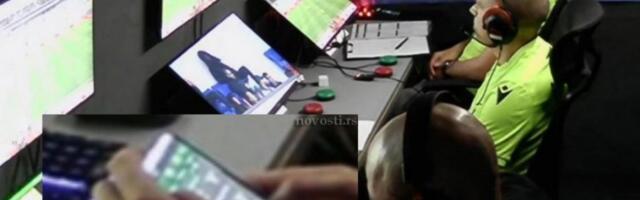 SKANDAL! Kladio se uživo iz VAR sobe, sve se videlo u TV prenosu!