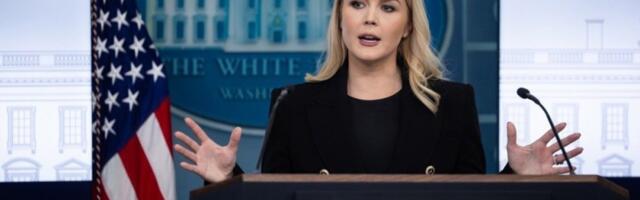 Bela kuća na nogama, Kerolajn Livit jedva završila govor: Svakog minuta očekujem porođaj, Tramp me menja!