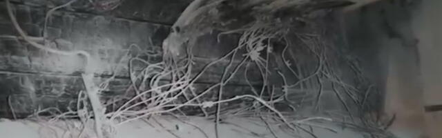 MUP: Požar na unutrašnjim instalacijama doveo do havarije u zgradi na Alvadžinici