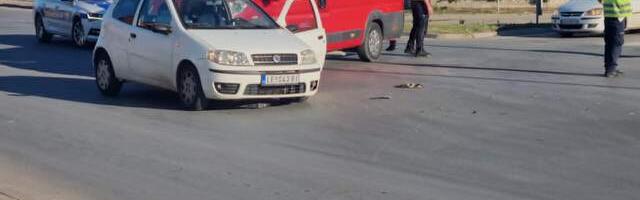Saobraćajna nezgoda na Bulevaru Nikole Pašića u Leskovcu