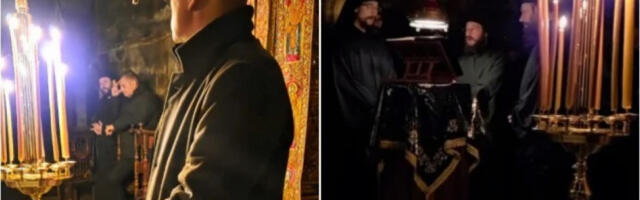 VUČEVIĆ PRISUSTVOVAO OBELEŽAVANJU SLAVE MANASTIRA HILANDAR: Neka Bogorodica zaštiti naš narod, našu Srbiju i sve koji sa ljubavlju čuvaju mir, veru i jedinstvo