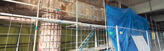 Мај­сто­ри раде под надвожњаком