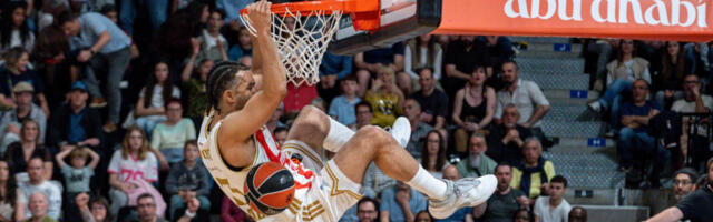 Rolerkoster Zvezde u Lionu za siguran plej-in! Crveno-beli srušili Asvel na krilima Batlera i Nvore