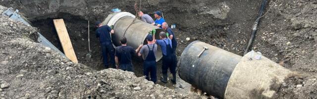 Opet kvar! Ekipe hitno rešavaju novi problem na spornoj cevi u Gorobilju, Čačanima preti obustava vode iznova?