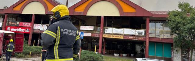 Požar u tržnom centru na Novom Beogradu: ‘To je planulo i gotovo…’