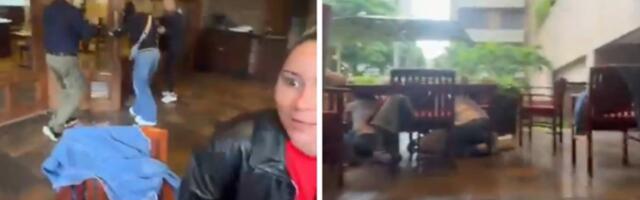 (VIDEO) Zemljotres zatresao Trampov centar za upravljanje Venecuelom! Snimci su nestvarni, špijuni beže, službenici se odsekli od straha