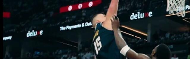 Jokić u klinču sa "novim Džordanom" (VIDEO)