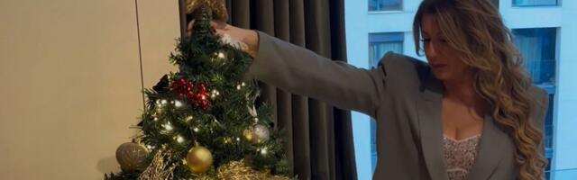 Suvi luksuz u Beogradu na vodi! Viki okitila dve jelke, pa se pohvalila: Ovo je pogled iz milionskog stana