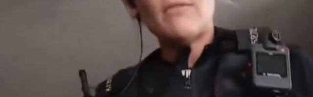 ŠTA SE DEŠAVA S OVOM ZEMLJOM? Dedici vetar zatrpao lišćem, iskočili policajci i počeli da mu pišu kaznu!