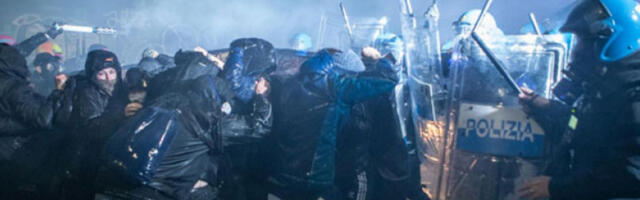 Sukobi na protestu protiv Olimpijskih igara u Milanu