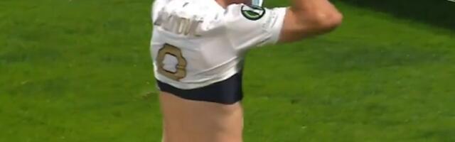 Gaćinović dao gol za AEK, mnogi se pitaju zašto ga je onako čudno proslavio
