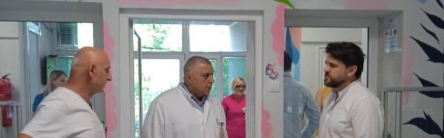 Rekonstruisan drugi sprat Klinike za pedijatriju UKC Kragujevac (FOTO)