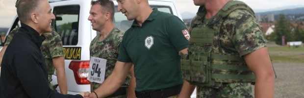 MINISTAR VOJSKE NA BERANOVCU