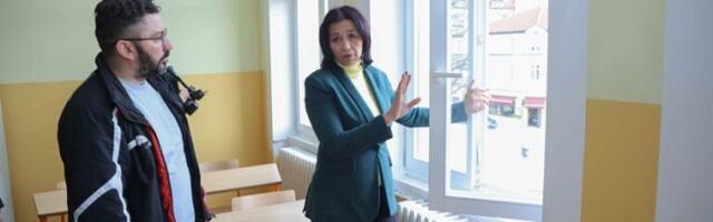 Gradonačelnica obišla radove na energetskoj sanaciji „Prve osnovne škole kralja Petra II” u Užicu