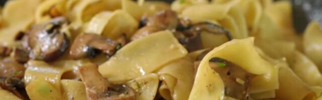 VIDEO: Taljatele sa šampinjonima i belim lukom