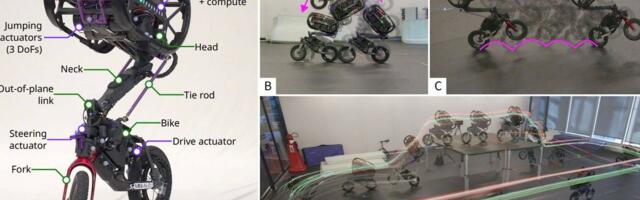 Robotska bicikla sposobna za fantastične akrobacije: UMV vozi brzo i preskače prepreke