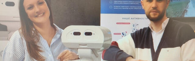 Машинци представили мобилног робота „Тијагро”