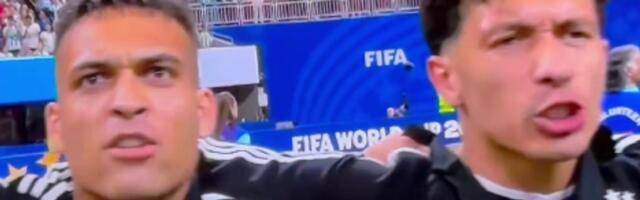 Ovako se ide u "rat za finale": Argentinci iz sveg glasa otpevali himnu pred Englesku! /VIDEO/