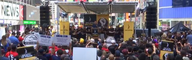 Najveći protest filmskih zvezda u Njujorku