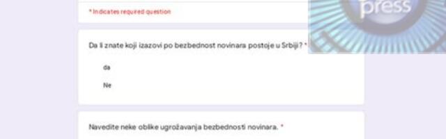 Političari koji stvaraju atmosferu linča su među onima koji najviše ugrožavaju bezbednost novinara, smatraju građani u anketi JUGpressa