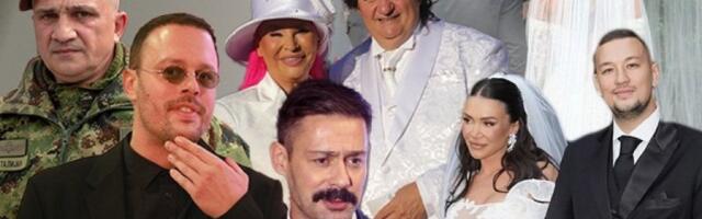 SVA VENČANJA I RAZVODI POZNATIH U 2025! Kebin sin uspeo da ima OBA, o ovim veseljima je brujao region!