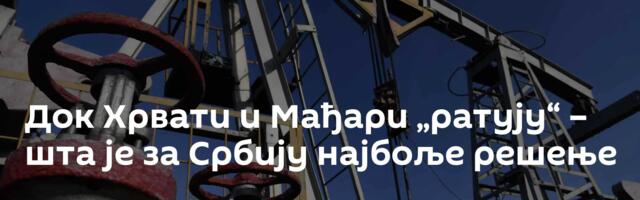 Док Хрвати и Мађари „ратују“ – шта је за Србију најбоље решење