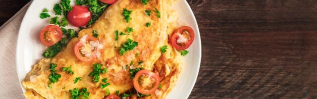 Lagani pileći omlet za doručak