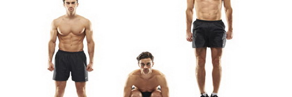 Skok čučanj - sjajna kardio vežba za završetak treninga