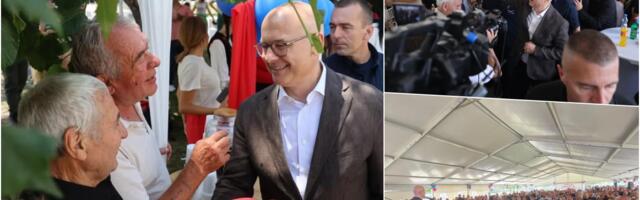 LIDER SNS U BELOJ PALANCI: Vučević: "Stvari koje radimo za državu prave razliku između nas koji gradimo i onih koji su hteli da je ruše"!