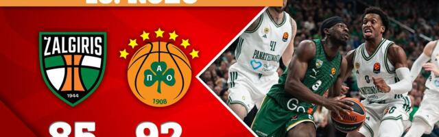 Žalgiris ostao bez goriva nakon ubedljive pobede nad Partizanom