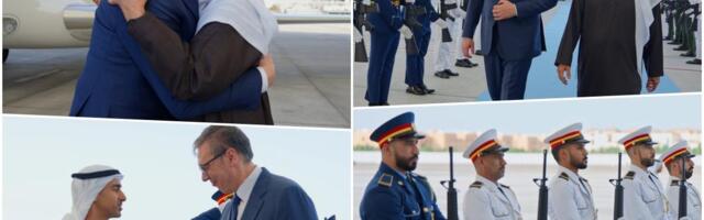 POGLEDAJTE KAKO JE VUČIĆ DOČEKAN U UAE Zahvalio na srdačnom gostoprimstvu i poručio: U nelakim vremenima važno je imati PRIJATELJE KOJI RAZUMEJU TEŽINU TRENUTKA