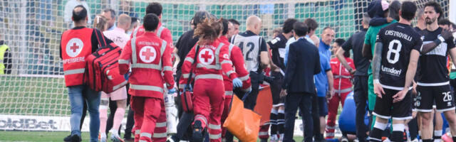 Horor na terenu: Klinsman slomio vrat, hitno prebačen u bolnicu (VIDEO)