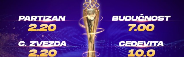 Nikad jača ABA i pitanje od milion dolara: Ko će biti šampion? Zvezda i Partizan prete sa Mozzart kvotama 2,20
